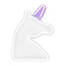 A-One Brand - Neon LED USB Unicorn Model 2 - Vit/Lila