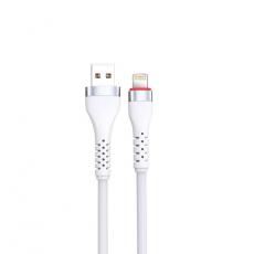 XO - XO USB-A Till Lightning Kabel 1m 2.4A NB213 - Vit