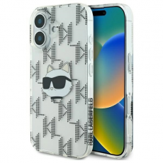 KARL LAGERFELD - Karl Lagerfeld iPhone 16 Mobilskal IML Choupette Head Electroplated