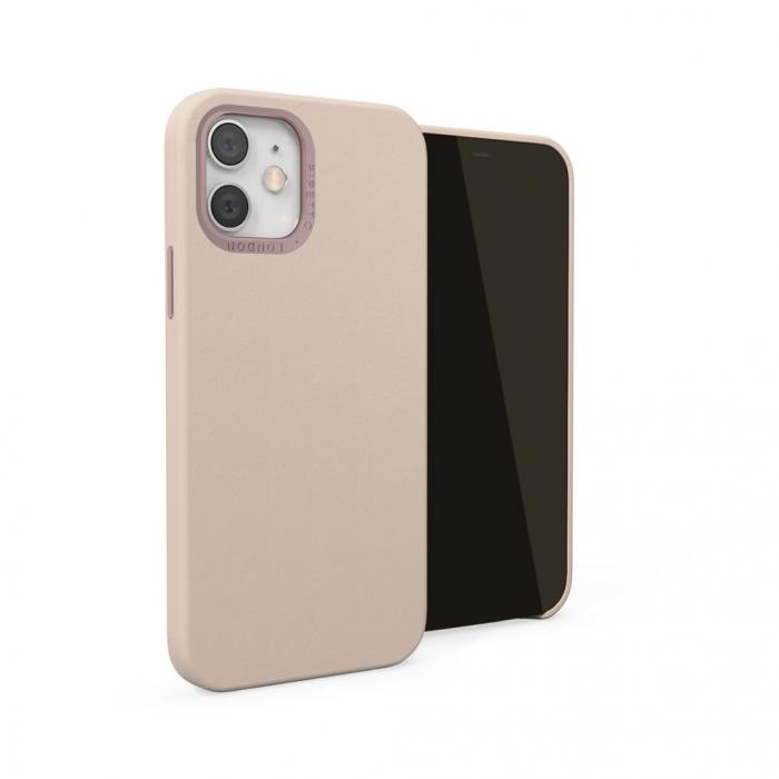 Pipetto - Pipetto Magnetic Leather Skal Fr iPhone 12 & 12 Pro - Dusty Pink