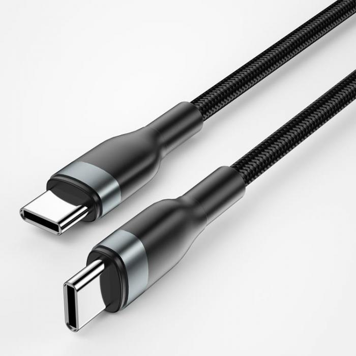 WIWU - WIWU USB-C Till USB-C 100W Kabel 1.2m Wi-C017 - Svart