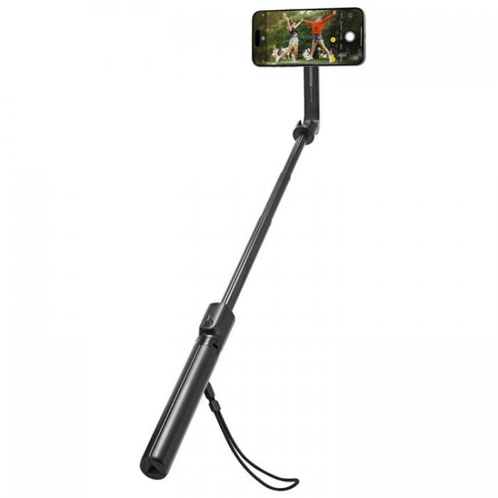 Spigen - Spigen Magsafe Selfiestick Bluetooth Long Tripod S580W - Svart