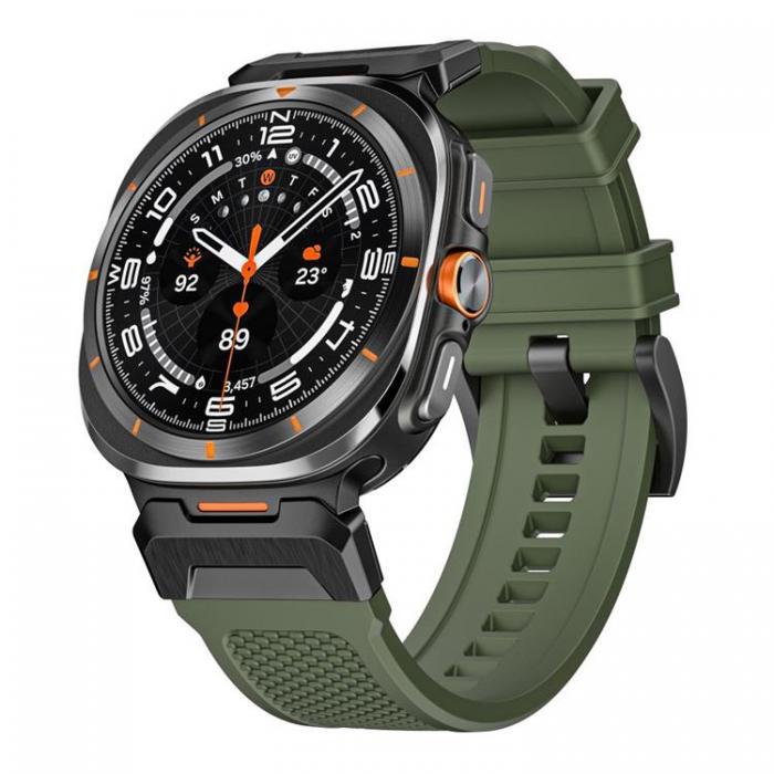 Tech-Protect - Tech-Protect Galaxy Watch Ultra (47mm) Armband Delta Pro - Hunter Grn