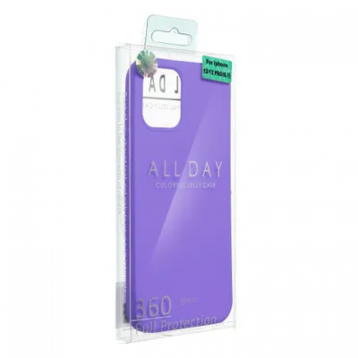 A-One Brand - Galaxy S24 FE Mobilskal Jelly - Lila