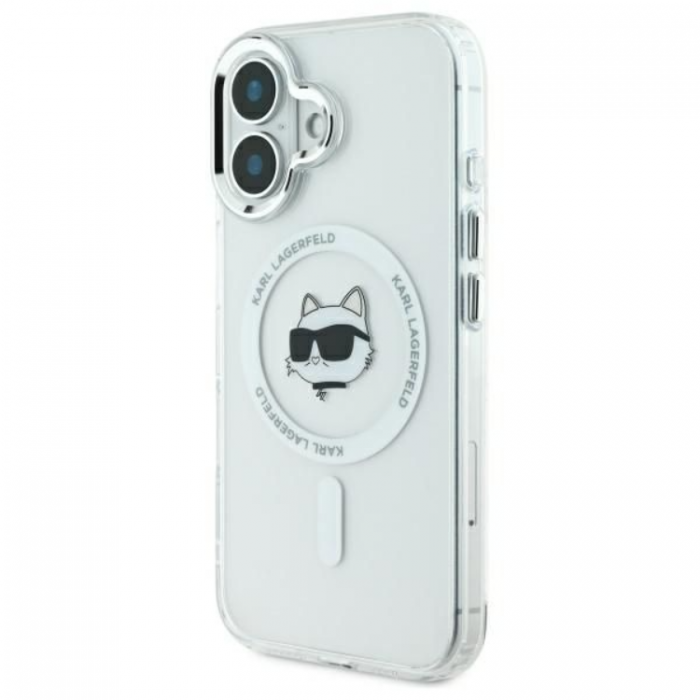 KARL LAGERFELD - Karl Lagerfeld iPhone 16 Plus Mobilskal MagSafe IML Choupette