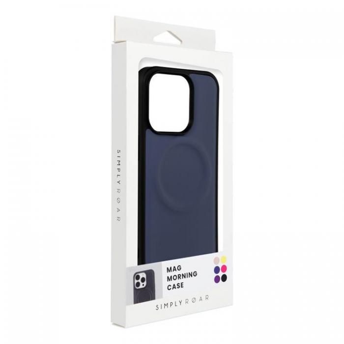 Roar - Roar iPhone 15 Mobilskal Magsafe Morning - Navy