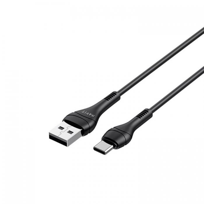 Havit - Havit USB-A till USB-C Kabel 1m CB6161 - Svart