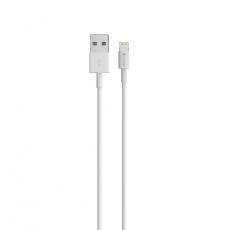 Comma - Comma USB Till Lightning 1m Kabel 2.4A Jub MFi - Vit