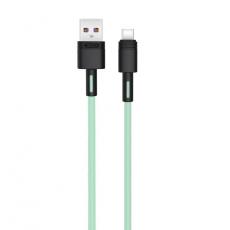 XO - XO USB Till USB-C 1m Kabel 5A NB-Q166 - Grön