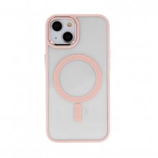 A-One Brand - iPhone 11 Mobilskal MagSafe Satin Clear - Rosa