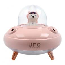 A-One Brand - Aromaterapimaskin Luftfuktare/Diffusor UFO - Rosa