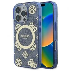 Guess - Guess iPhone 16 Pro Mobilskal MagSafe IML Peony On 4G