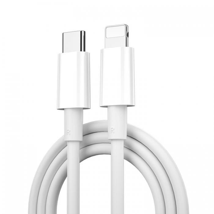 WIWU - WIWU USB-C Till Lightning 30W 1.2m Kabel C008 - Vit