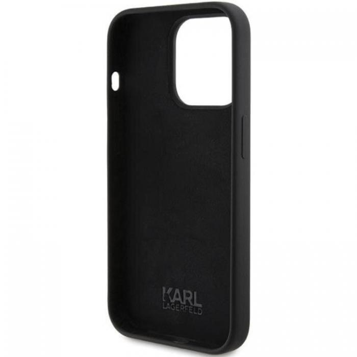 KARL LAGERFELD - KARL LAGERFELD iPhone 15 Pro Max Mobilskal Silikon Karl Script