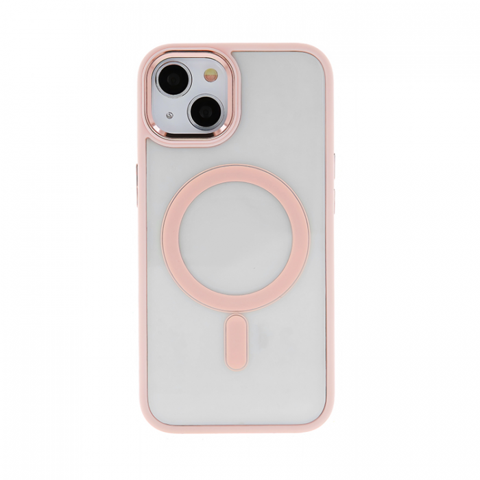 A-One Brand - iPhone 11 Mobilskal MagSafe Satin Clear - Rosa