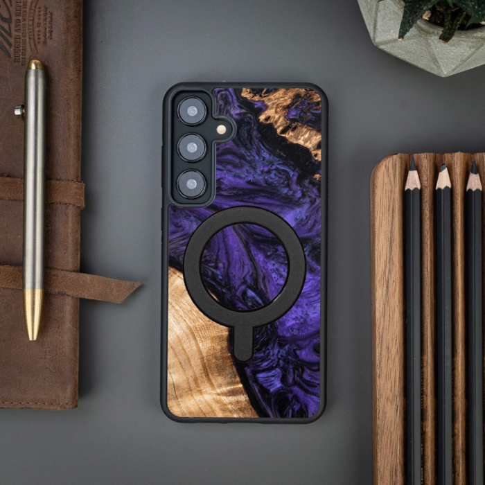 Bewood - Bewood Galaxy S24 Plus Mobilskal MagSafe Unique Violet