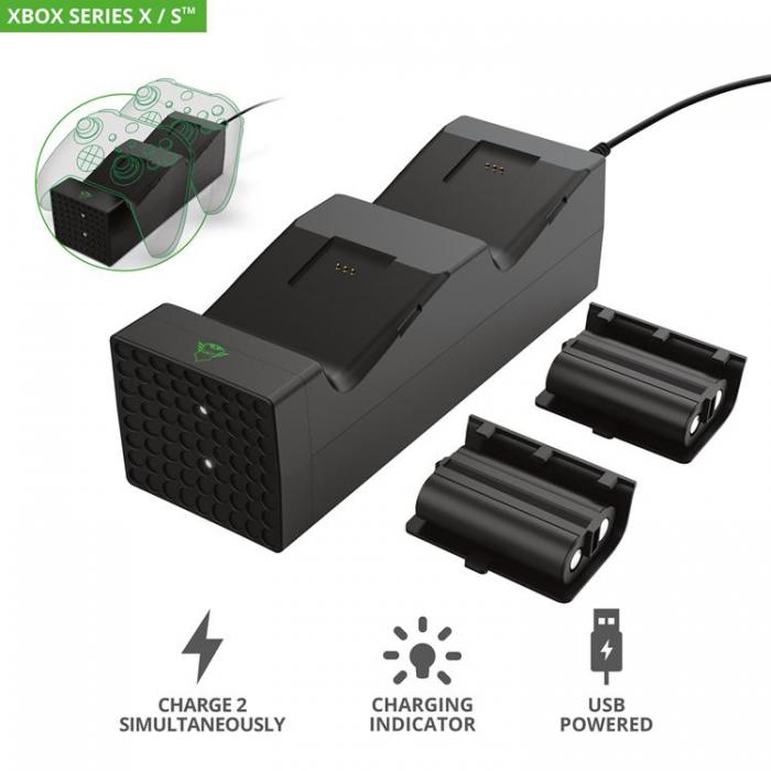 Trust - TRUST GXT 250 Duo Charging Dock Xbox Series X/S