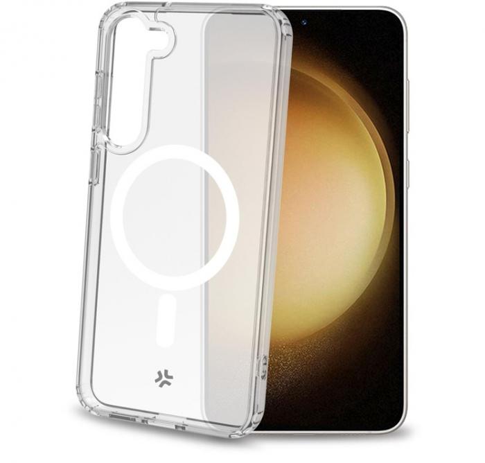 Celly - Celly Galaxy S24 Ultra Mobilskal Magsafe Gelskin - Transparent