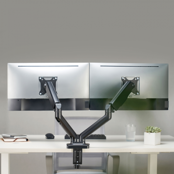 LogiLink - LogiLink Monitor arm dubbel med fjder 17