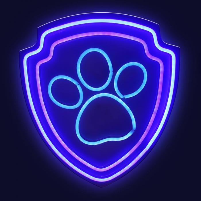 PAW PATROL - Paw Patrol LED Neon Light PAW Plexiglass Hngande