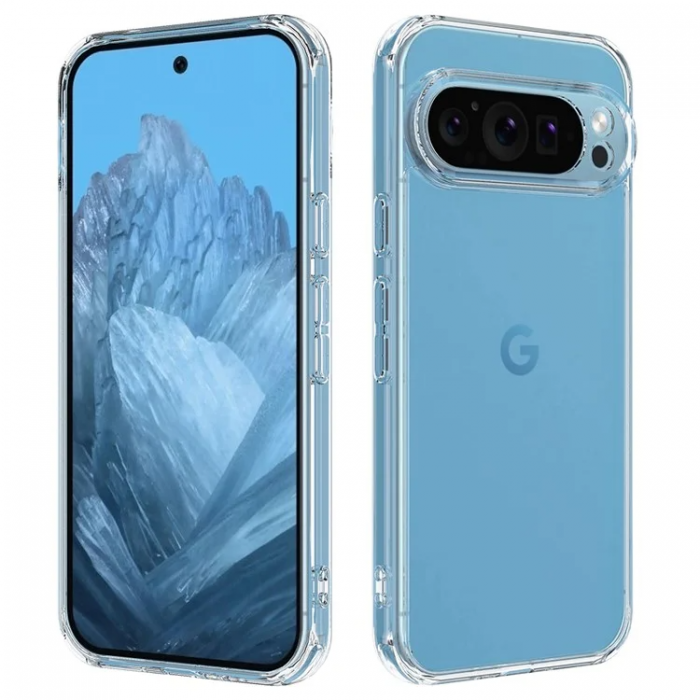 A-One Brand - Google Pixel 9/9 Pro Mobilskal Slim 2mm - Transparent