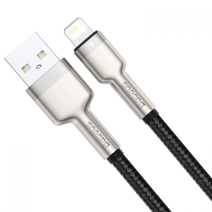 BASEUS - Baseus USB-A till Lightning kabel Cafule Series 2.4A 1m