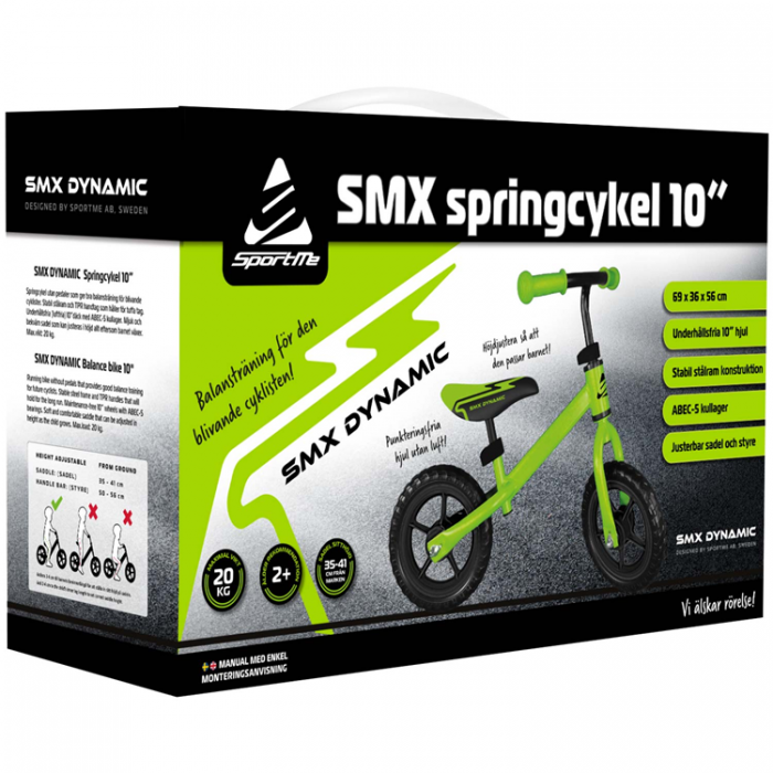 SPORTME - SPORTME SMX Balanscykel 10 tum