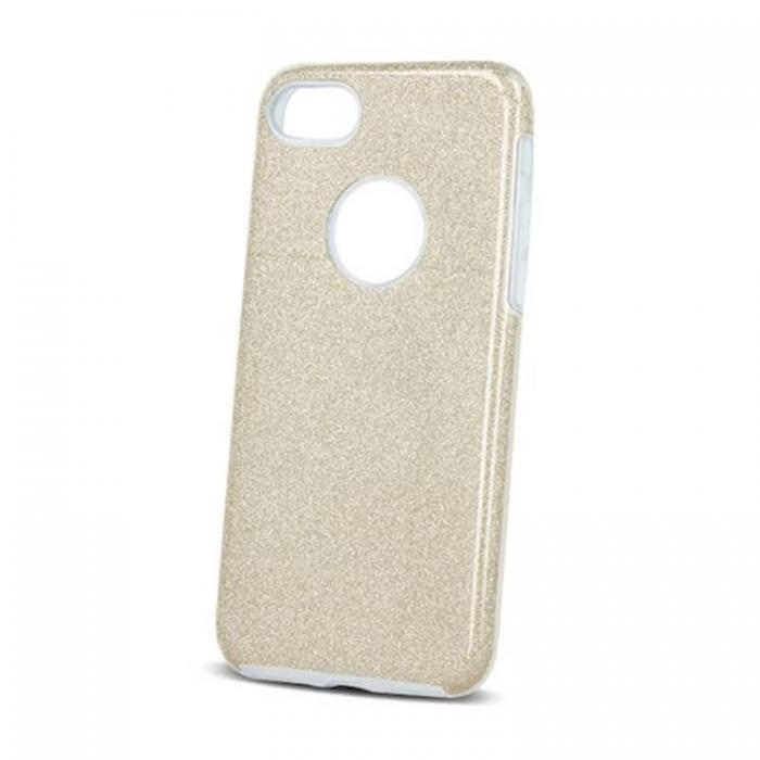 A-One Brand - iPhone 16 Mobilskal Glitter 3in1 - Guld