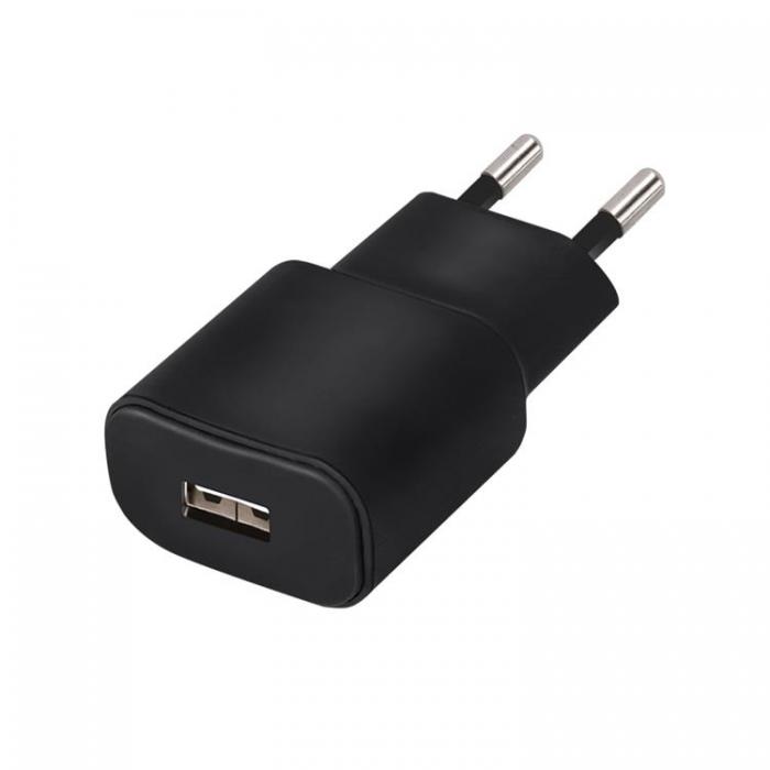 Forever - Forever Vggladdare 1x USB 2A + Lightning Kabel TC-01 - Svart