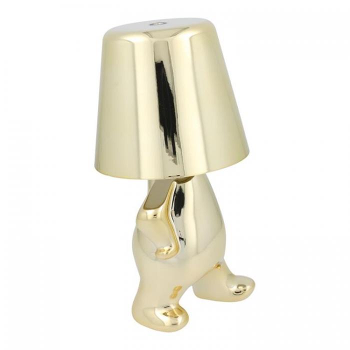 A-One Brand - Bordslampa Vid Sngen GOLD MAN Standing (model 1) MLTL