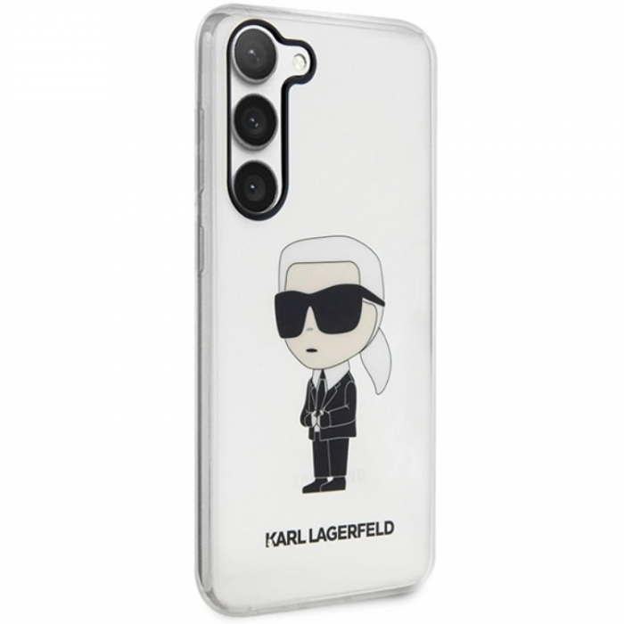 KARL LAGERFELD - Karl Lagerfeld Galaxy S23 Mobilskal Ikonik - Clear