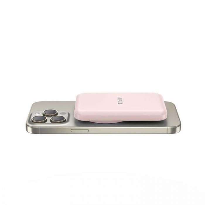 Tech-Protect - Tech-Protect PB10 Lifemag Magsafe Power Bank 5000mah - Rosa