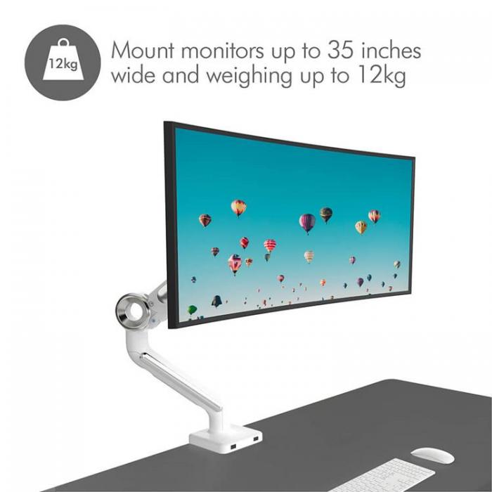 BUFFALO - Desire2 Monitor Arm Aluminium Gas