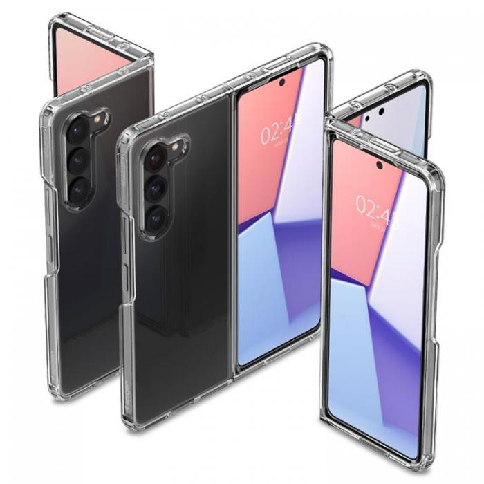 Spigen - Spigen Galaxy Z Fold 5 Mobilskal Ultra Hybrid - Clear