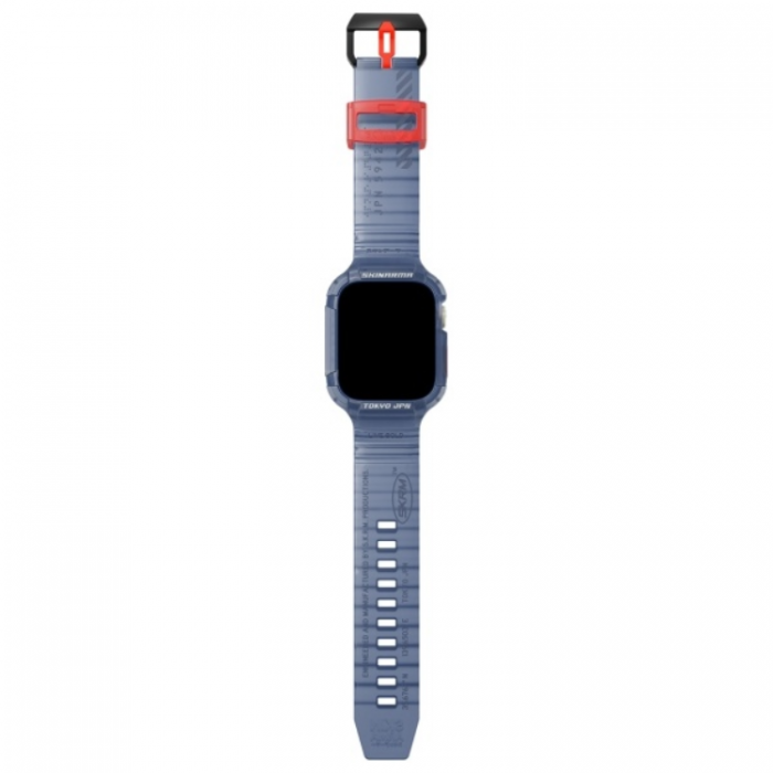 Skinarma - Skinarma Apple Watch (44/45mm) Armband Saido - Mrkbl