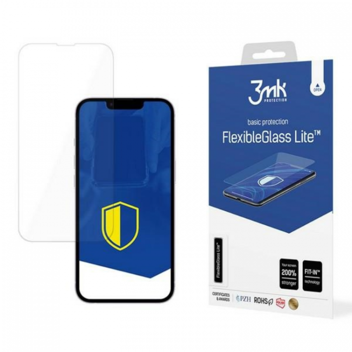 3MK - 3mk iPhone 16e Plastfilm Skrmskydd Flexible Lite - Transparent