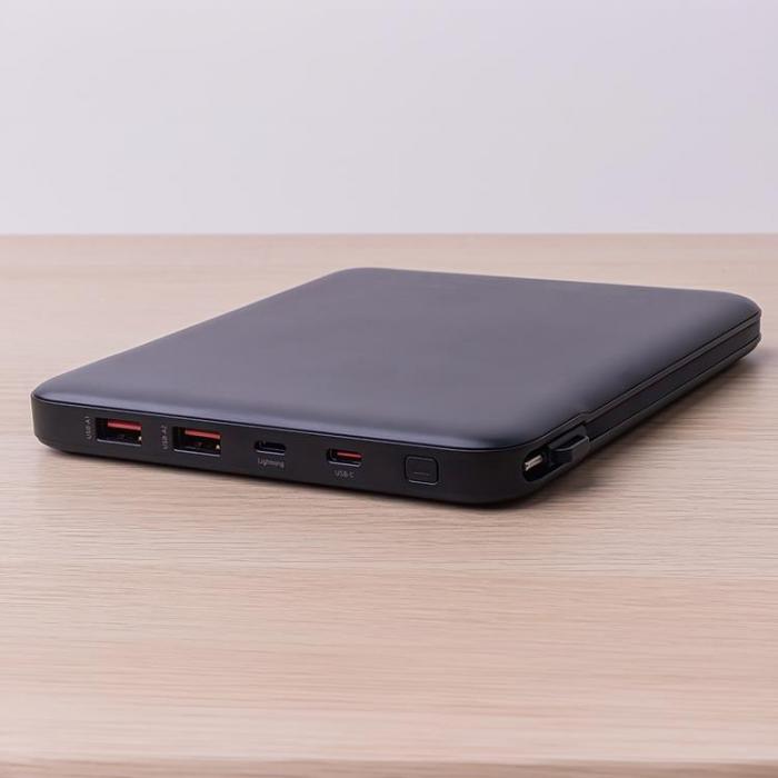 Forever - Forever Powerbank 20000 mAh fr Laptop 100W - Svart