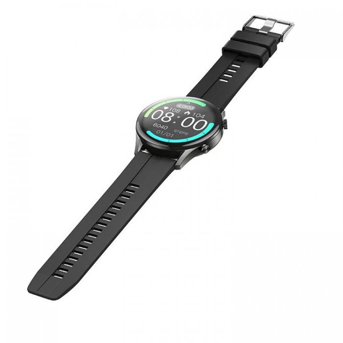 Hoco - Hoco Smart Watch med samtalsfunktion Y7 Pro - metallgr