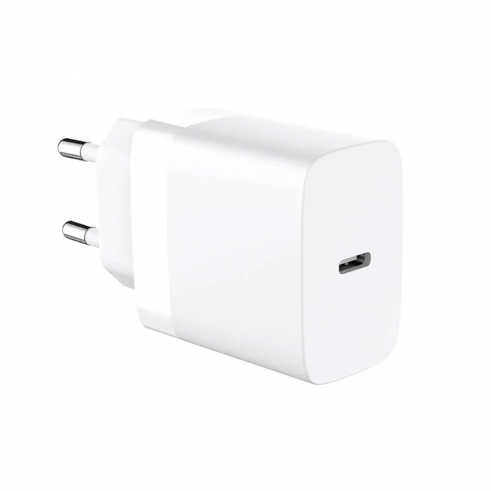 GEAR - Gear Snabbladdare 220V 1xUSB-C PD/PPS 30W + Kabel USB-C - Vit