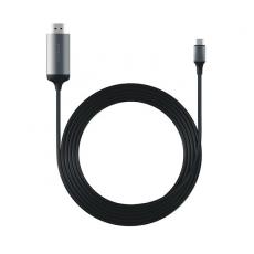 Satechi - Satechi USB-C (60 Hz) till HDMI (4K) Kabel - Space Grå