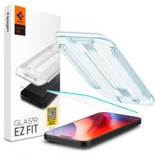 Spigen - Spigen iPhone 15/16 Härdat Glas Skärmskydd 'EZ' Fit - Clear