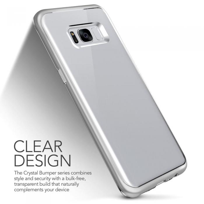 VERUS - Verus Crystal Bumper Skal till Samsung Galaxy S8 - Silver