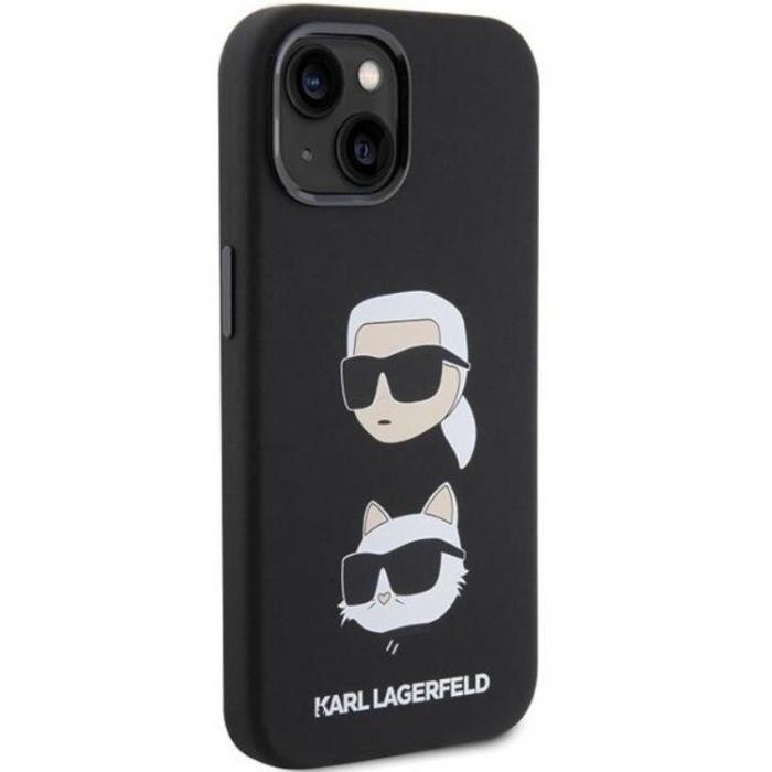 KARL LAGERFELD - Karl Lagerfeld iPhone 15/14 Plus Mobilskal Silikon Karl&Choupette