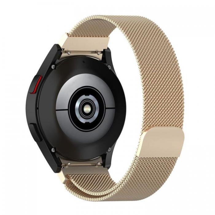 Tech-Protect - Galaxy Watch 4/5/5 Pro/6/7/FE Armband Milanese - Starlight