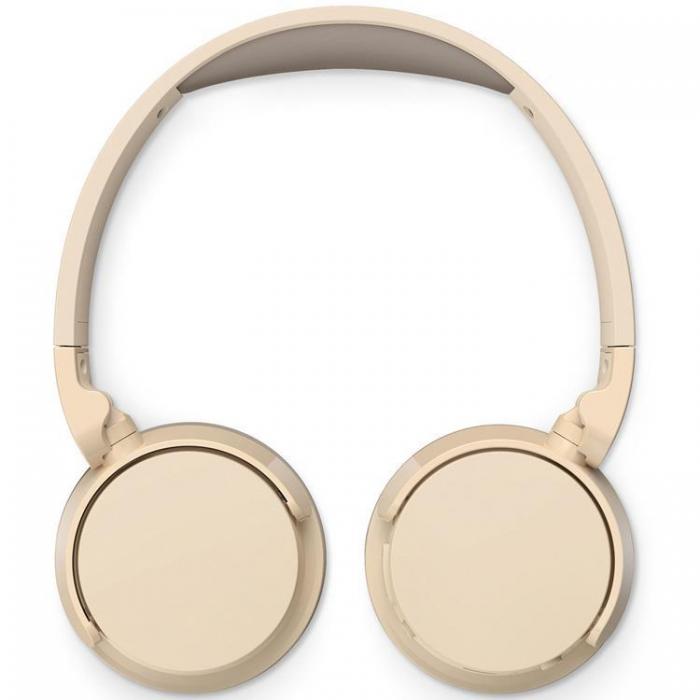 Philips - PHILIPS Trdlsa On-Ear Hrlurar,25h Speltid - Beige