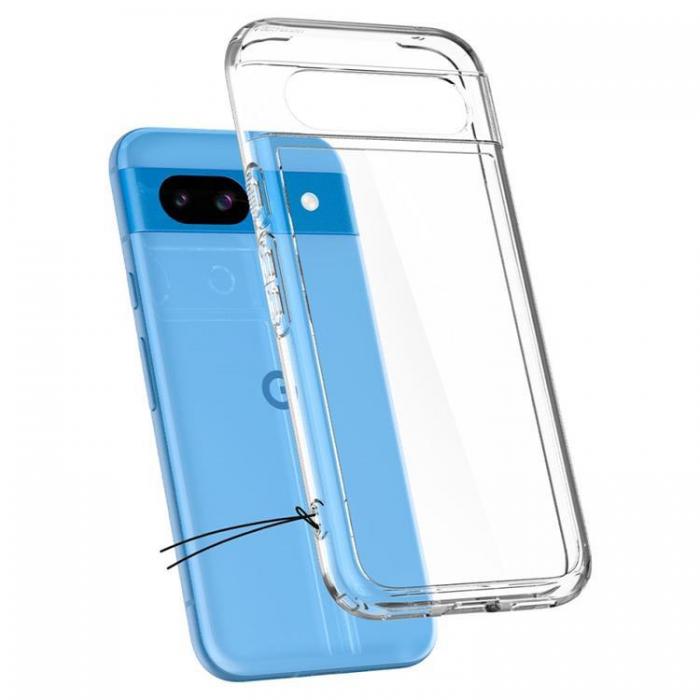 Spigen - Spigen Google Pixel 8A Mobilskal Ultra Hybrid - Crystal Clear