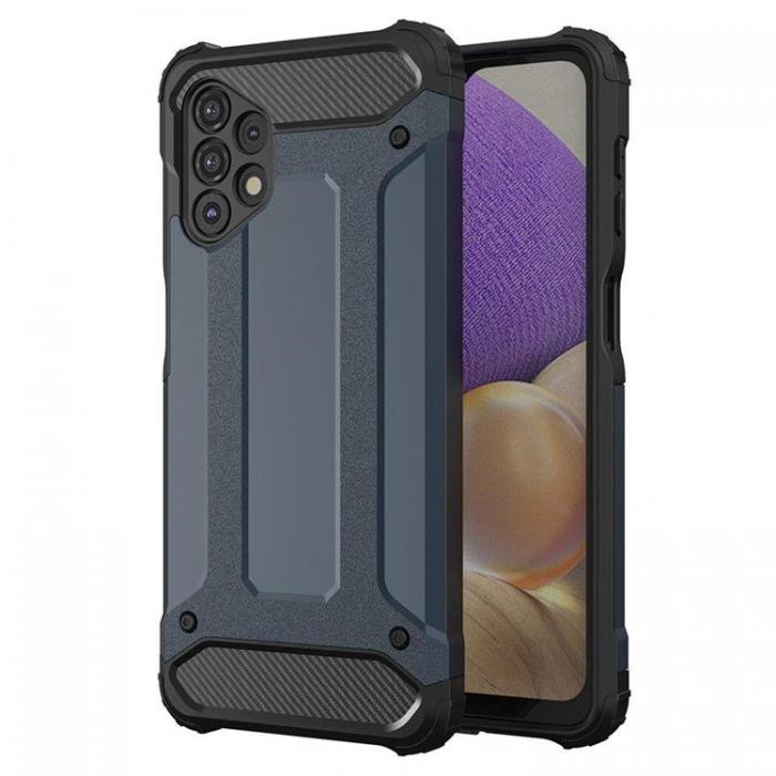 OEM - Galaxy A73 Skal Hybrid Armor Tough Rugged - Bl