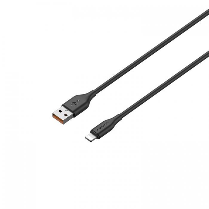 Riversong - Riversong USB-A Till Lightning Kabel 1m 3A Beta 09 - Svart