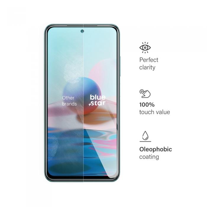 Blue Star - Blue Star Hrdat Glas till Xiaomi Redmi Note 10