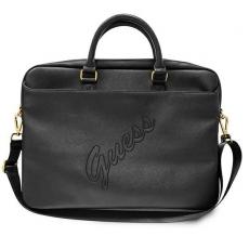 Guess - Guess Saffiano Script Väska Notebook 16'' - Svart